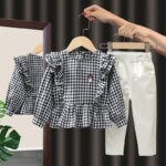 One-year-old Baby Girl Autumn Clothes Foreign Style Korean Baby Clothes - Image 3