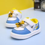 Children's Sneakers Baby Toddler Boys And Girls Leather Surface Baby Shoes - Image 4