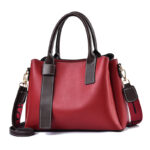 Soft Leather Large Capacity Women's Handbag Fashion Trendy One-shoulder Crossbody Bag - Image 2