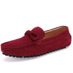Men's Slip-on Slip-on Suede Leather Casual Shoes - Image 4