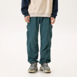 Casual Straight-leg Loose Cargo Pants Male - Image 6