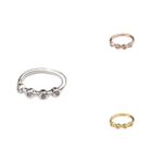 Nose Piercing Body Jewelry Ring Tiny Flower Helix - Image 10