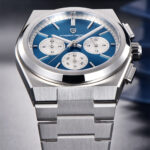 Mens Fashion Blue Quartz Waterproof Chronograph Watch - Image 2