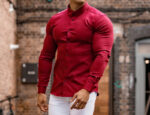 Men's Business Anti-wrinkle White Long-sleeved Shirt - Image 7