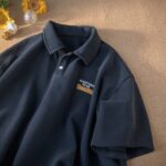 American Retro Polo Shirt Men's Short Sleeve - Image 5