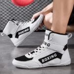 High-top Anti-slip Drop-resistant Wear-resistant Wrestling Shoes - Image 4
