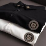 Trendy Brand Casual Business Embroidery POLO Shirt For Men - Image 5
