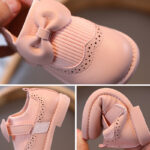 Girls Leather Shoes  Female Treasure Bottom Toddlers Princess Single Shoes - Image 4