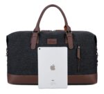 Canvas Travel Bag Men's Gym Bag Outdoor Luggage Bag - Image 7