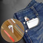 Stainless Steel Outdoor Folding Knife Portable Self-defense Keychain Knife - Image 7