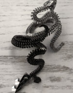 New Snake Bone Ring Goth Punk Set - Image 3