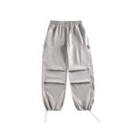 Casual Straight-leg Loose Cargo Pants Male - Image 3