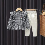 One-year-old Baby Girl Autumn Clothes Foreign Style Korean Baby Clothes