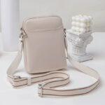 Solid Color Simple Mobile Phone Bags Small Crossbody Shoulder Bag For Women - Image 3