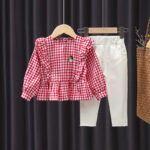 One-year-old Baby Girl Autumn Clothes Foreign Style Korean Baby Clothes - Image 5