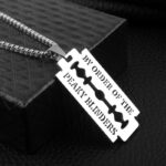 Hip Hop Stainless Steel Blade Necklace Pendant - Image 4
