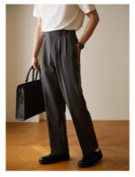 Elastic Straight Commuter Business Draped Casual Pants - Image 4