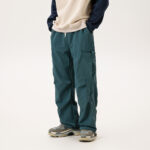 Casual Straight-leg Loose Cargo Pants Male - Image 7