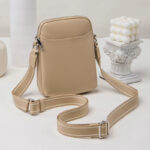 Solid Color Simple Mobile Phone Bags Small Crossbody Shoulder Bag For Women - Image 2