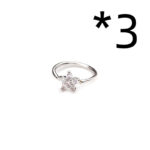 Nose Piercing Body Jewelry Ring Tiny Flower Helix - Image 5